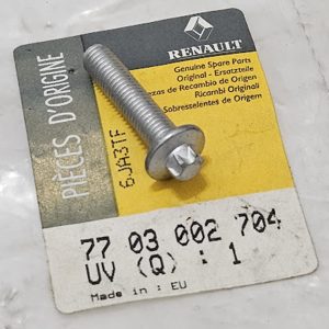 Parafuso Tampa Apoiadora Virabrequim Renault Kangoo - 7703002704