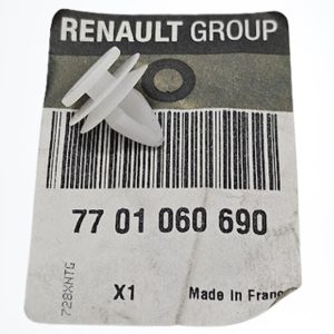 Presilha Plastica Acabamento Assento Banco Renault Clio III - 7701060690