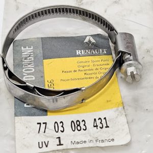 Abraçadeira de Aço Inox 32x52x9mm Renault Duster Fluence Kangoo - 7703083431