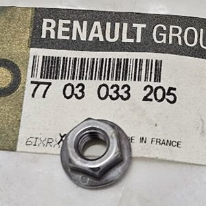 Porca Sextavada M6 Terminal Bateria Renaul Fluence Megane - 7703033159