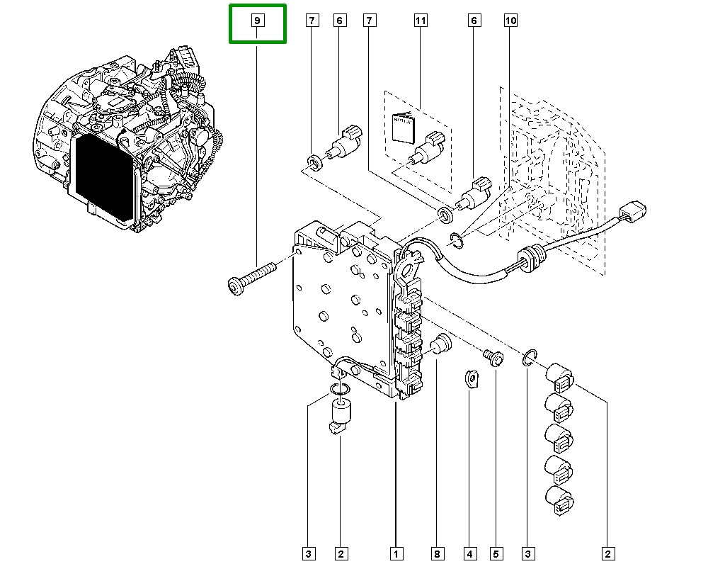 Parafuso de Aço Conjunto Hidraulico Renault  Dsuter Captur - 7703008078 - Imagem 4