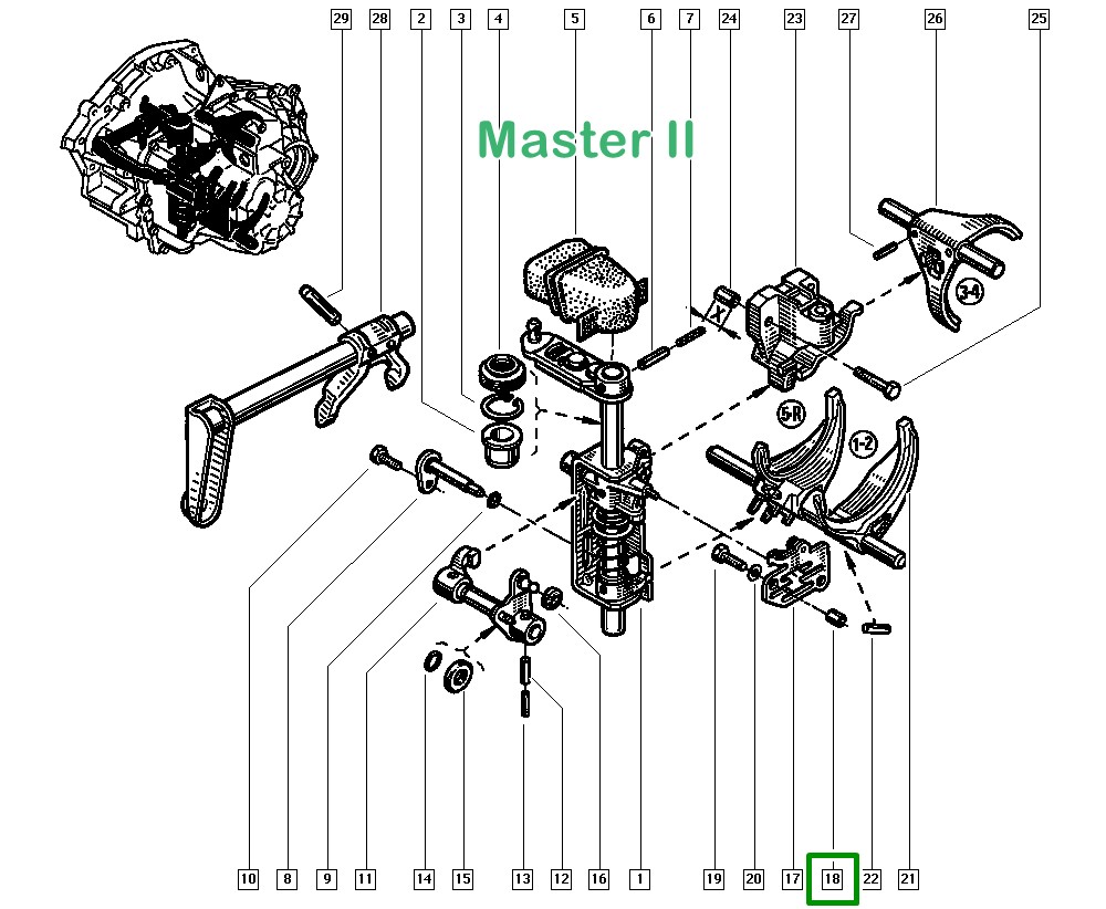 Bucha de Aço Cabeçote Renault Laguna II Master II - 8200594825 - Imagem 4
