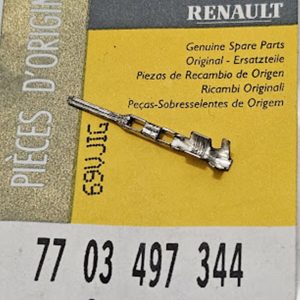 Terminal Eletrico Conector 4 Vias Porta Renault Clio II - 7703497344