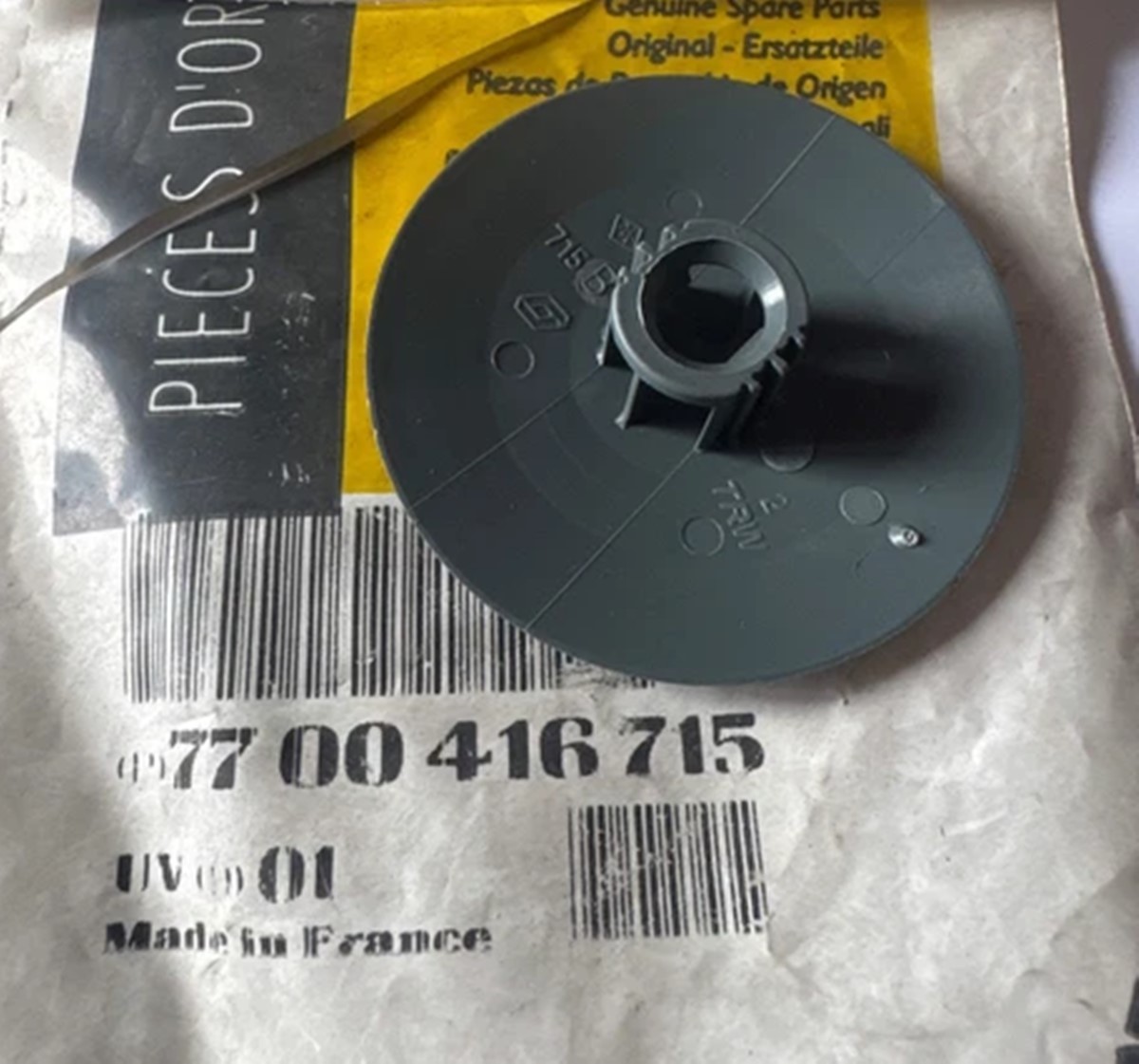 Presilha Plastica Forro do Teto Renault Scenic I - 7700416715