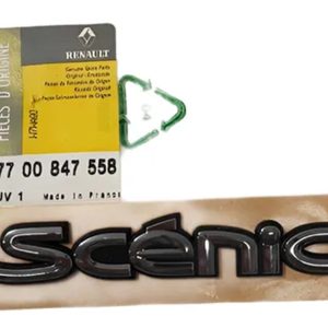 Emblema Plastico Portas Traseiras Renault Scenic - 7700847558