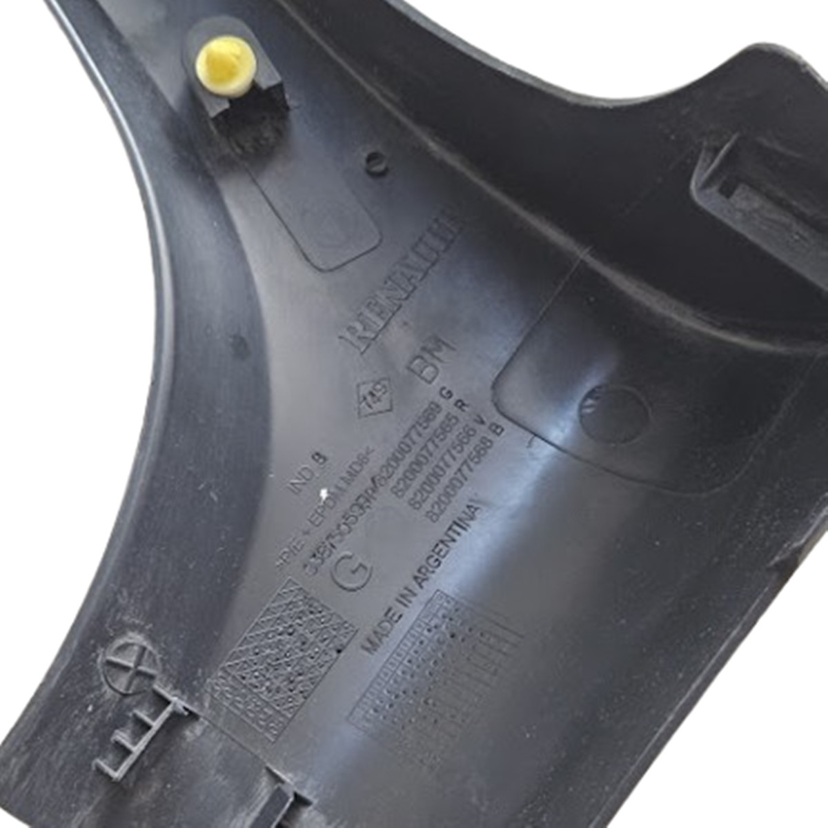 Moldura Plastica Paralama Esquerdo Renault Kangoo - 8200077565 - Imagem 2