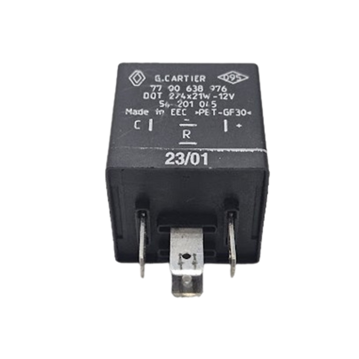 Rele Eletromagnetico Pisca 12v/4 Renault Clio - 7700638976 - Imagem 2