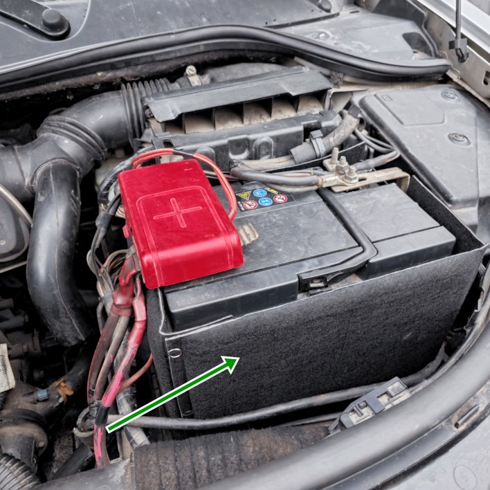 Tampa Proteção da Bateria Renault Scenic II - 8200401163 - Imagem 2