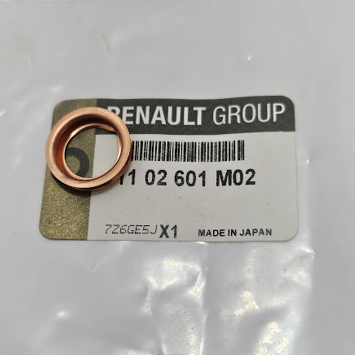 Arruela Vedação Oleo do Carter Renault Sandero 1.6 16V - 1102601M02