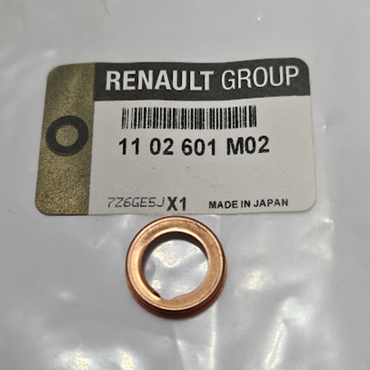 Arruela Vedação Oleo do Carter Renault Sandero 1.6 16V - 1102601M02 - Imagem 2