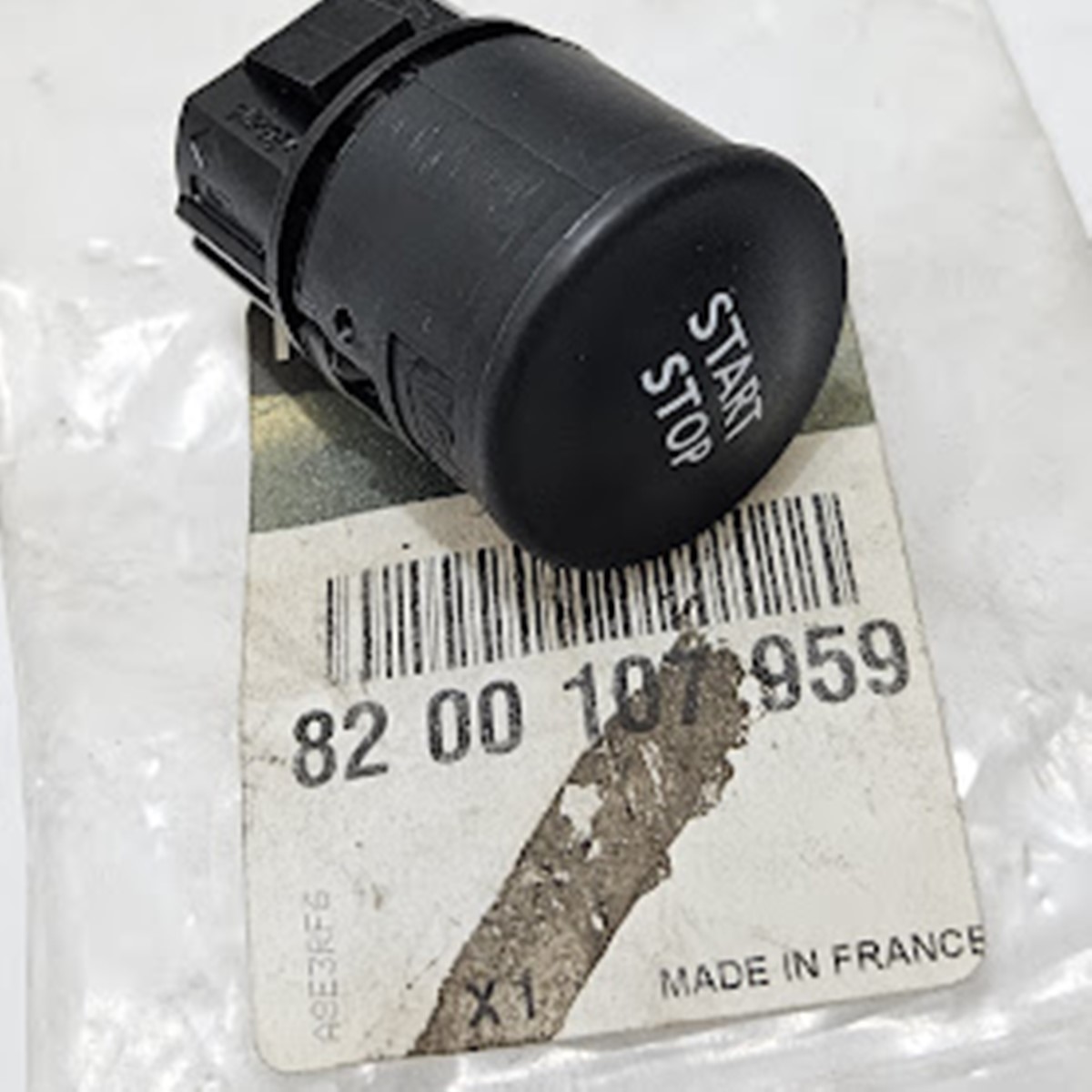 Interruptor Eletrico Botão Start Stop Renault Scenic - 8200107959