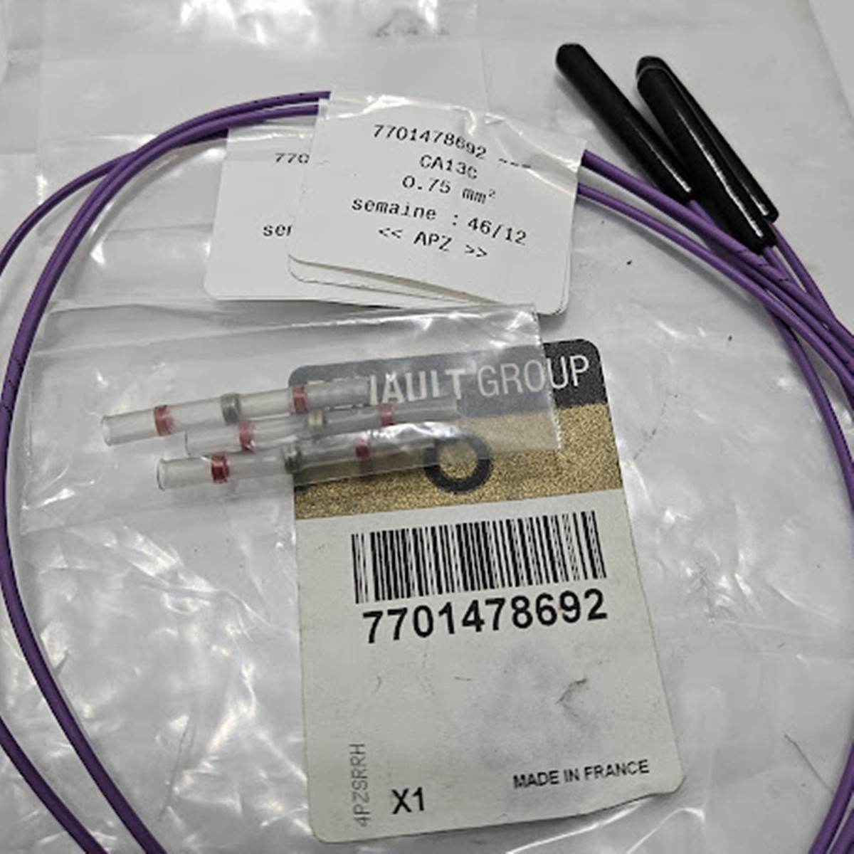 Kit Reparo Conector Eletrico Renault Master III - 7701478692 - Imagem 2