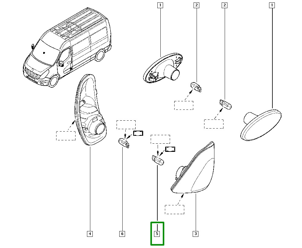 Lampada Laranja 5w Pisca Retrovisor Renault Logan Sandero - 7703097522 - Imagem 6